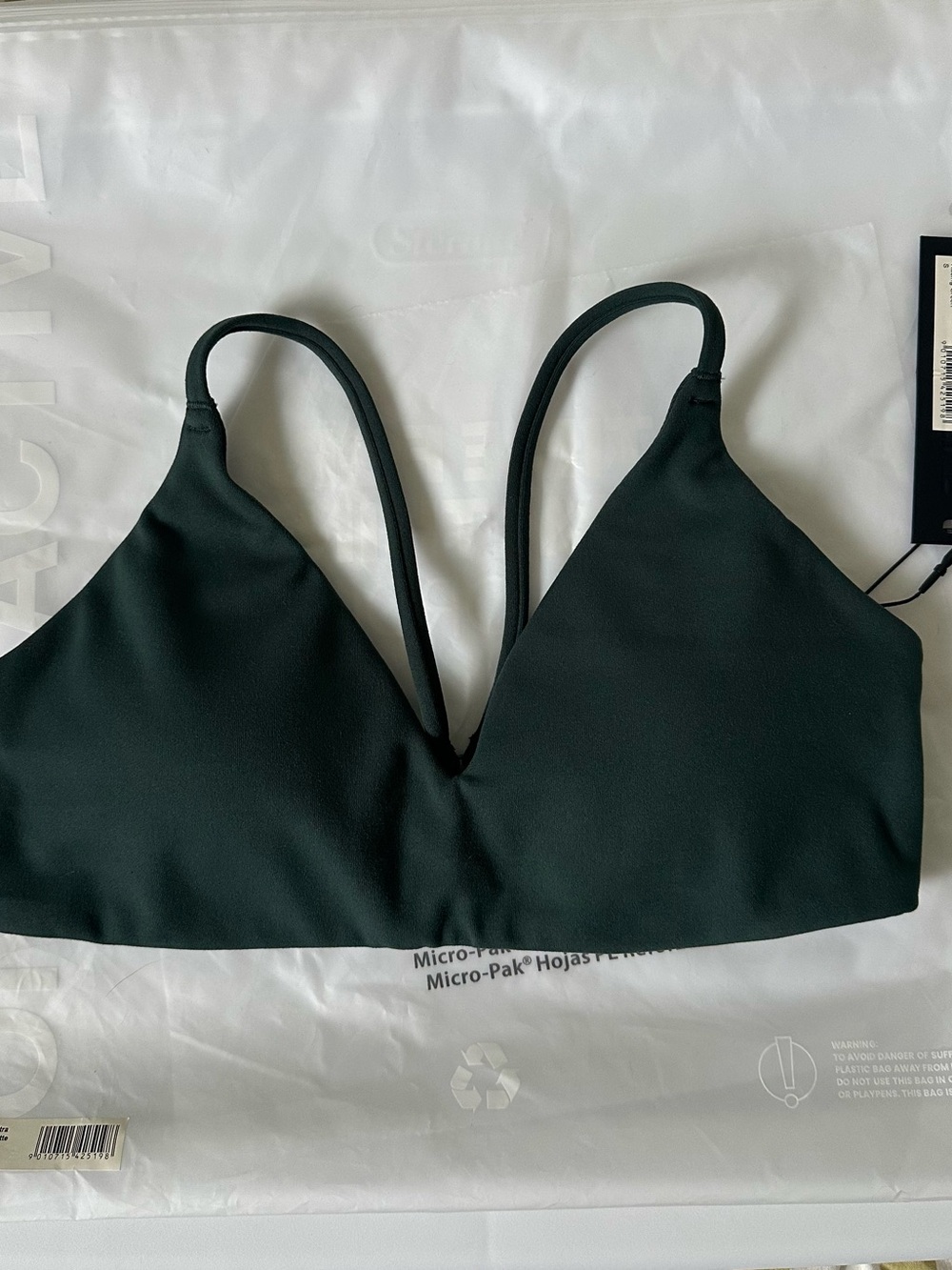 Oner Active EASYLIFT™ ULTRA MINIMAL BRALETTE - New with Tag- Racing green - Picture 3 of 6